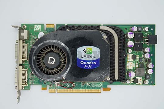 丽台Winfast Quadro FX 3450 256MB显示卡（nVIDIA NV41芯片）